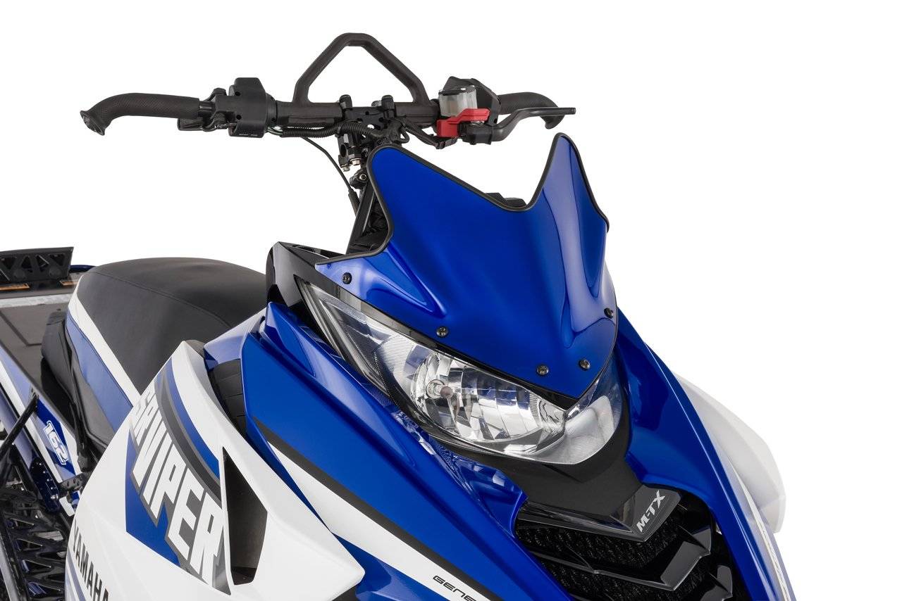 2016 SR Viper MTX 162 LE Blue windshield