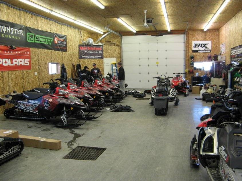 A Polaris riders dream shop!!!