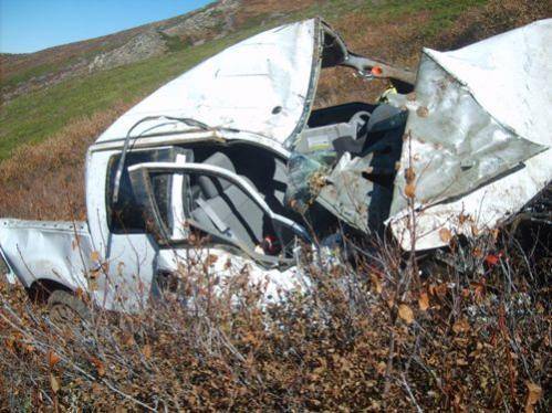 a roll over in farmington canyon 2009