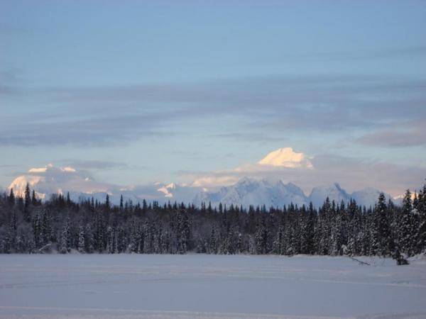 Alaska range with Denali