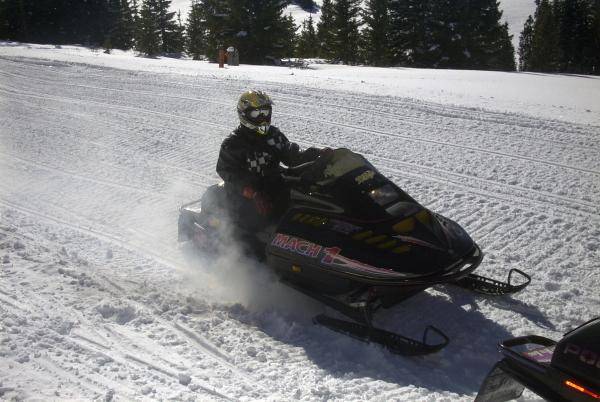 amos on skidoo 1