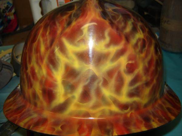 another firefighter helmet