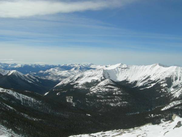 behind the main bowl