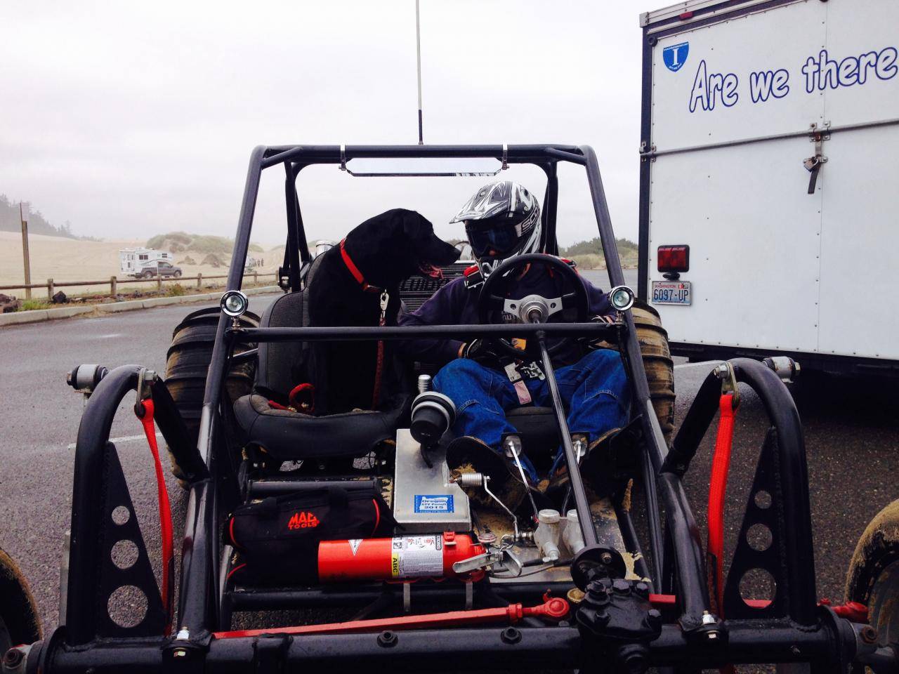 Ben and sady going for a ride