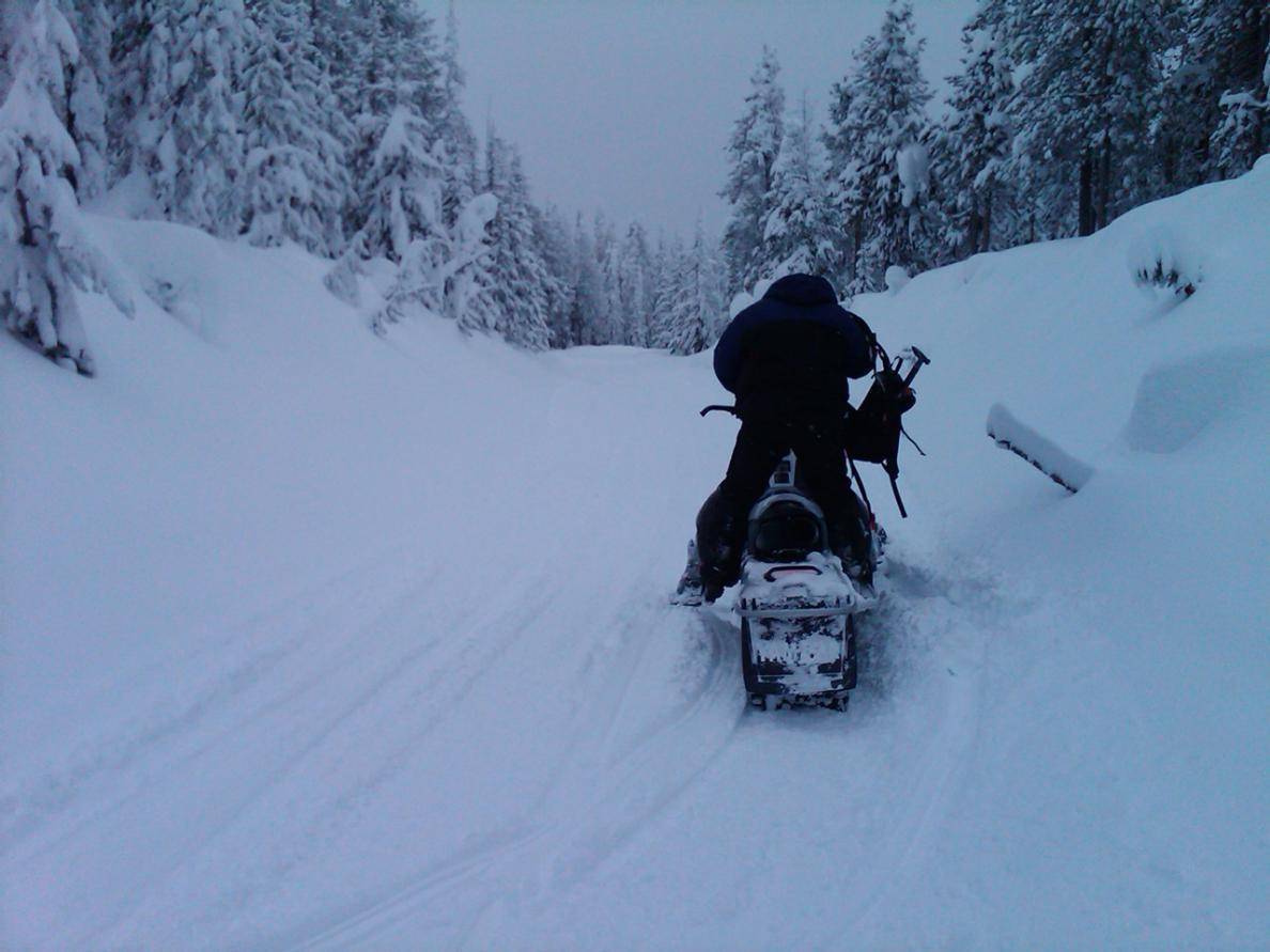 Black Canyon Loop
LOTS of fresh snow on 1/23/2010