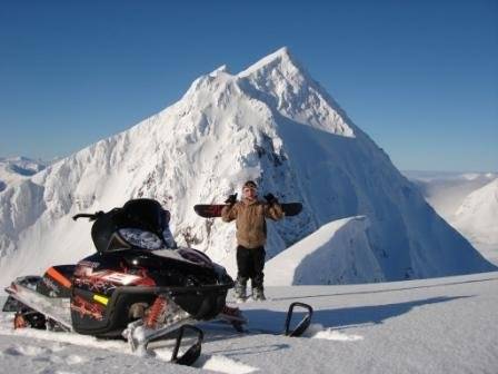 Brett shredding mount Assention