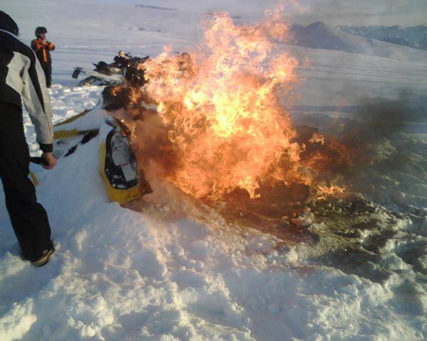 buddies 05 renegade, landed on a rock and broke EVERYTHING!