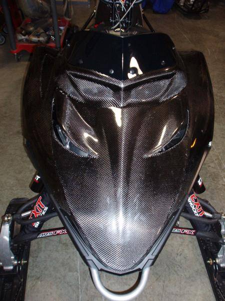 carbon hybrid hood