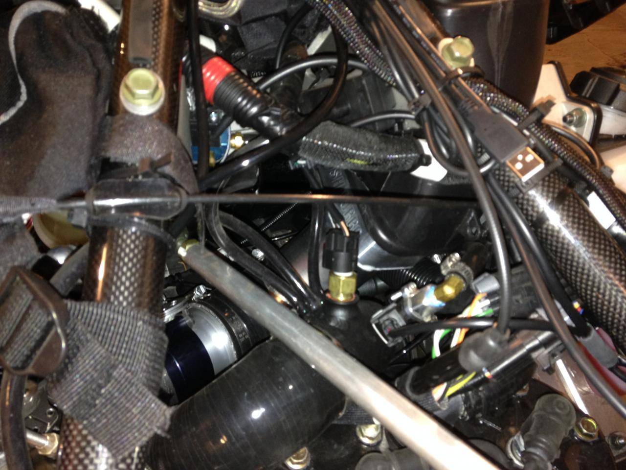 charge tube and intake