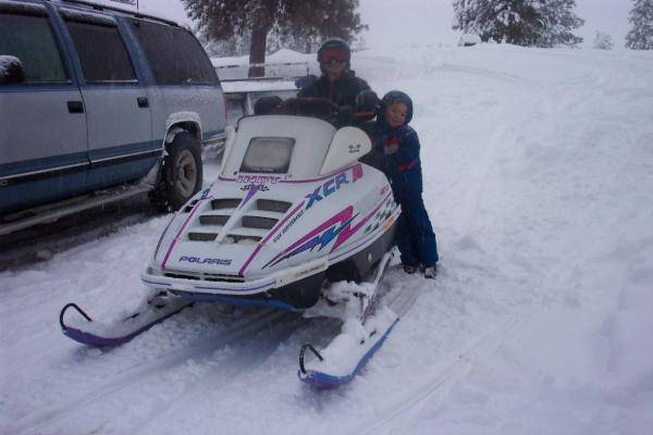 Christmas 07 or so?  Kids on the XCR 600