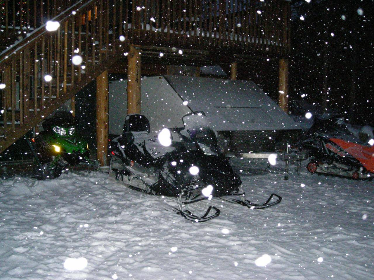 Christmas 2009 Grand Lake More snow the night after Christmas.