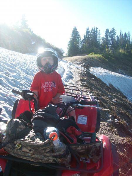 Cody, my 4 yr old boy enjoying the adventure!