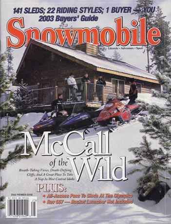 Cover of Snowmobile Magazine