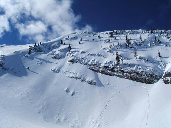 crater bowl up waldron creek