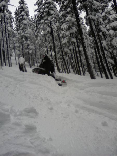 Dan climbing a butte by sheridan