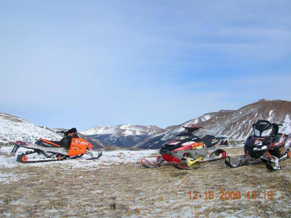 Dec 2006 above loveland ski area