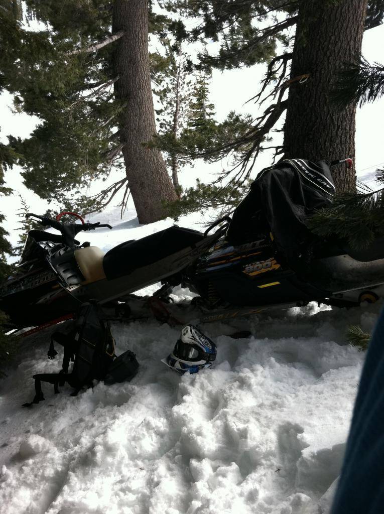 do not try to stop behind your buddy parked on s steep icy hill.