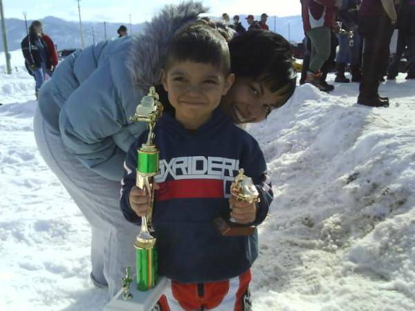 Easton age 4 took 2nd overall against 5 and 6 year olds (THATS MY BOY)