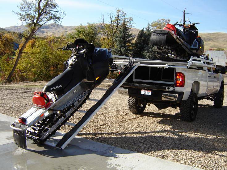 easy ramp angle, and thats on a truck with an 8&quot; lift