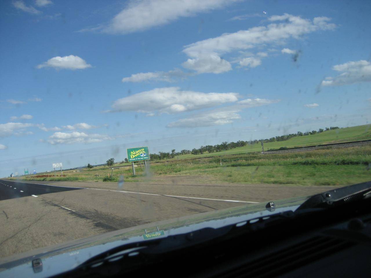 Entering North Dakota. Is this a time to celebrate or to mourn?