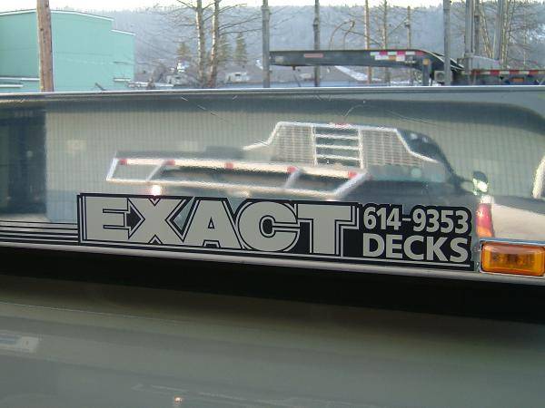 Exact deck reflection