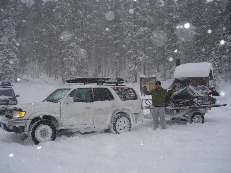 First day out!  After helping my buddy out of a ditch, we got a one hour ride in before dark.  Crazy Colorado weather!!