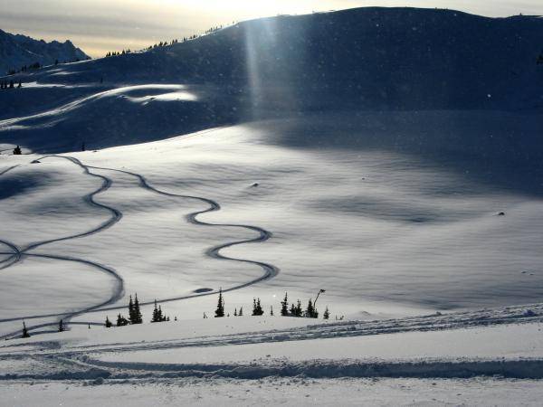 first tracks of  08 09 season