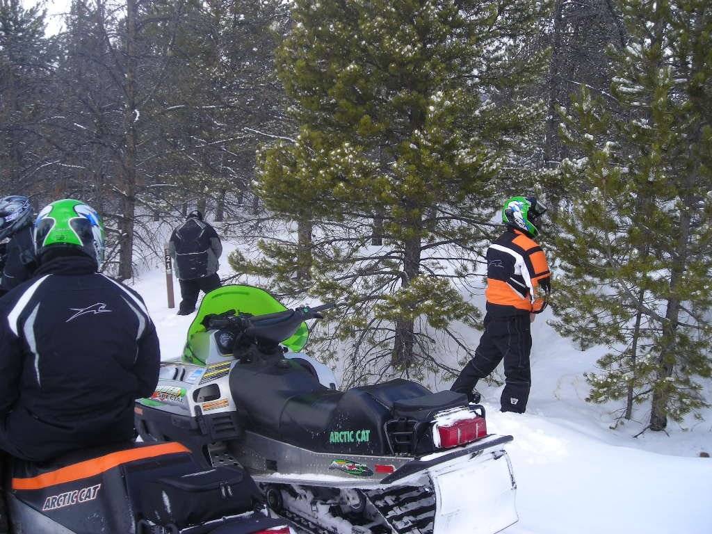 Gavin and Lance &quot;Checking The Snow Depth&quot; !!