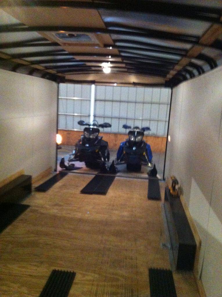 getting the trailer ready