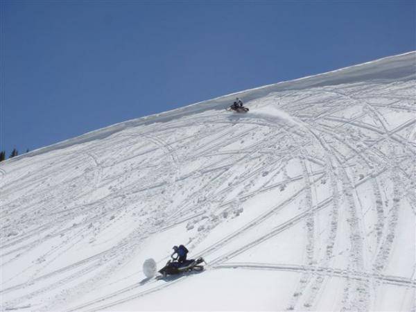 Giant snowball runover