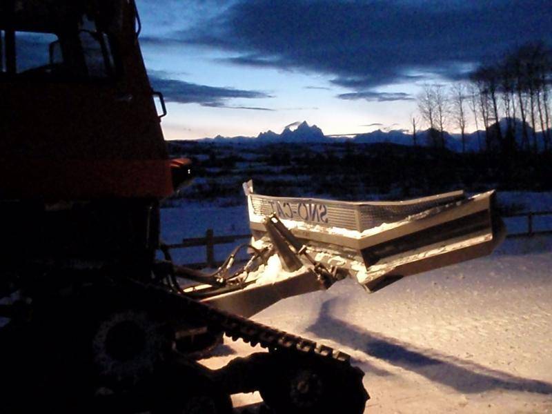 Grooming near the Teton's