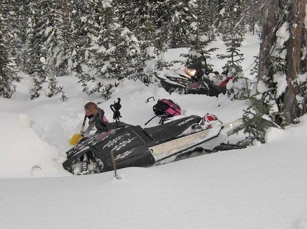 How sledding couples spend quality time together.