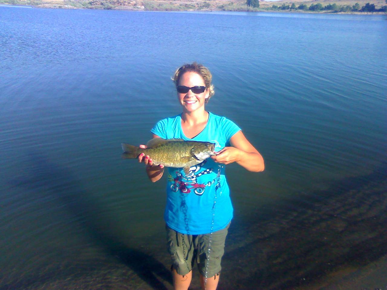 HUGE SMALLIE AT POTHOLES