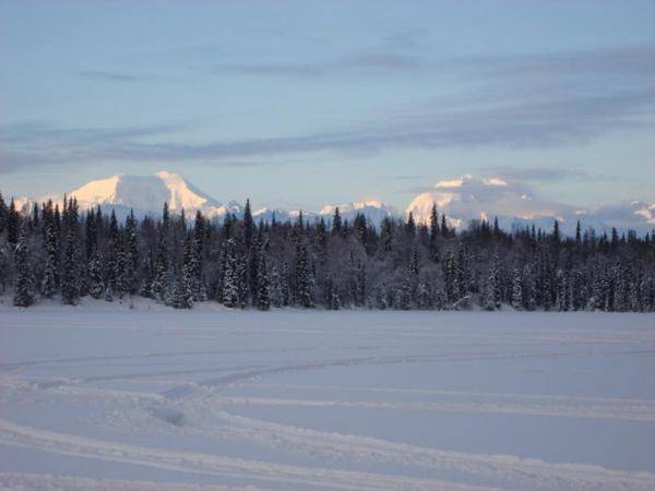 Hunter and Foraker in the Alaska range