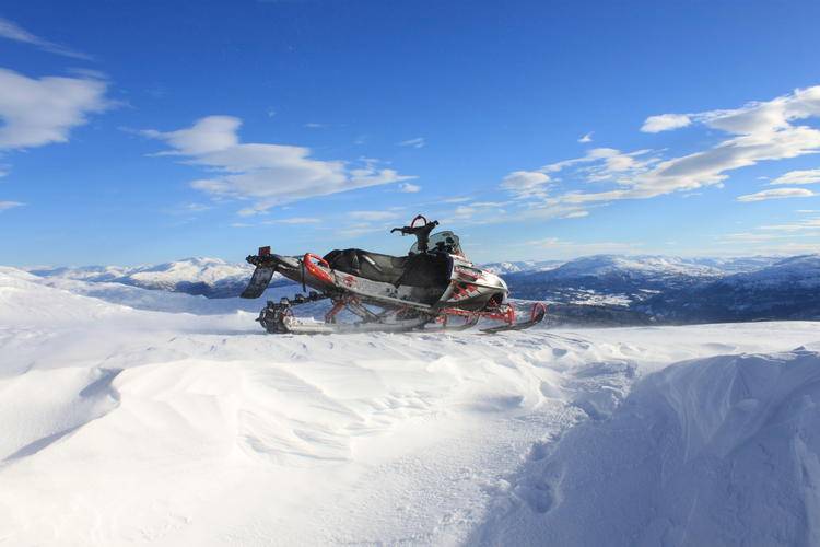 In the mountains of Norway