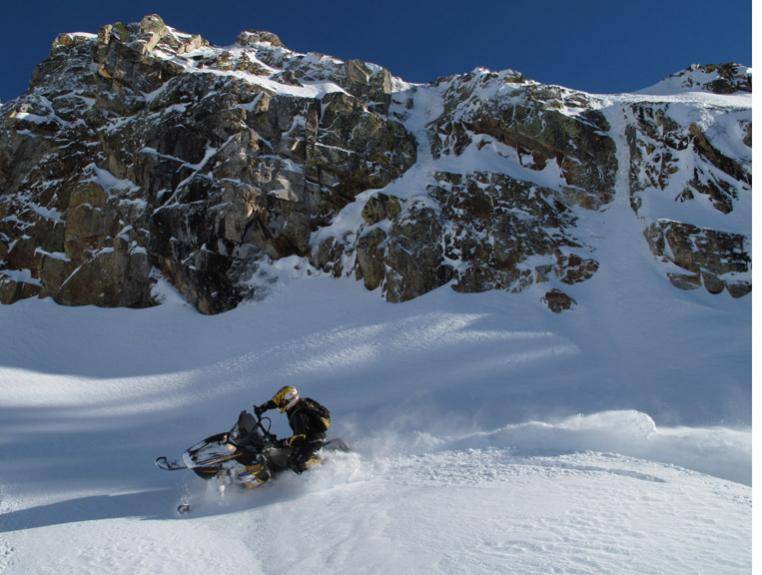 John carving on Iron Mountain