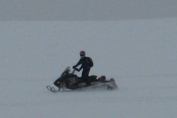 Jordan practicing after a ghost ride