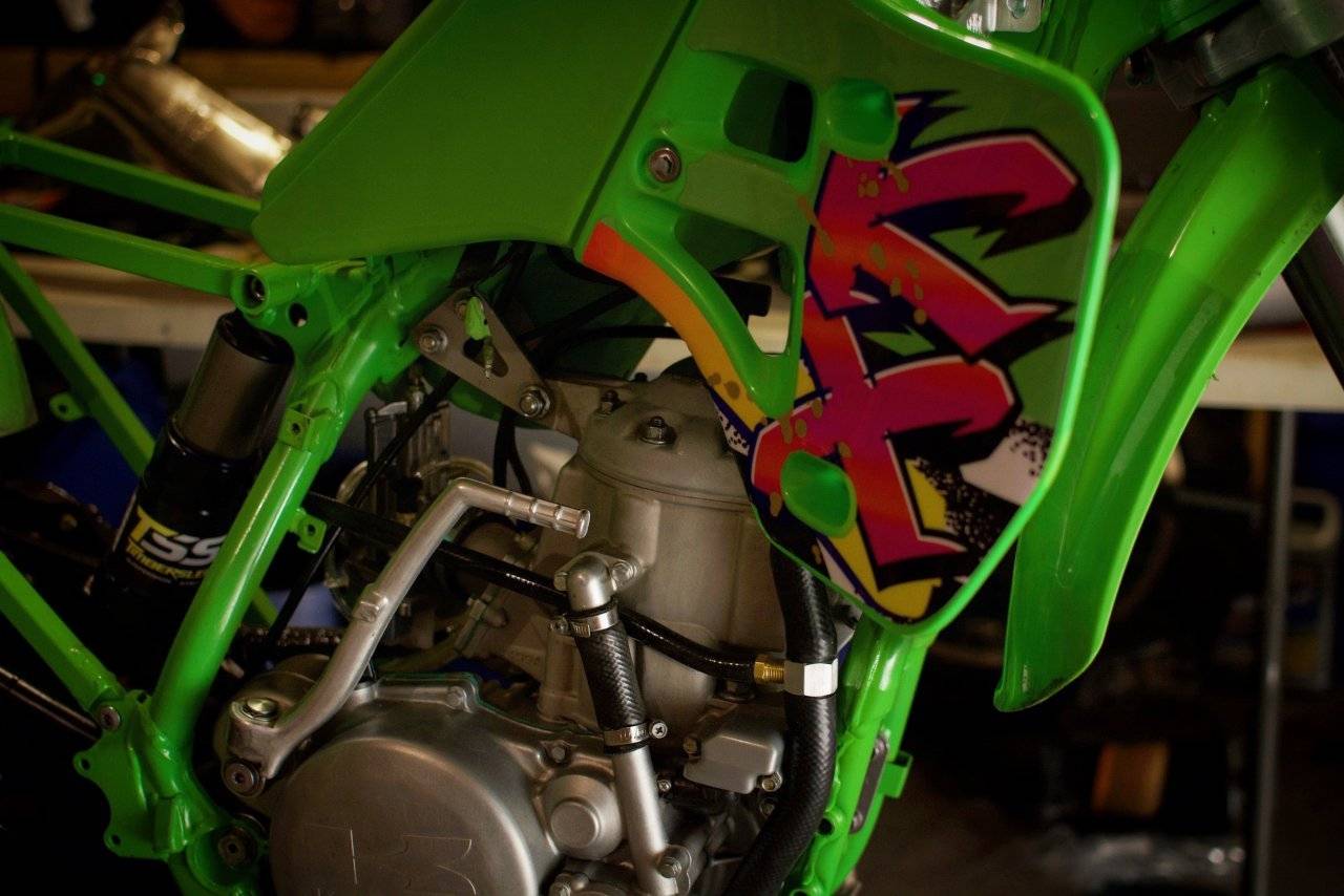 KX500timbersledprogress