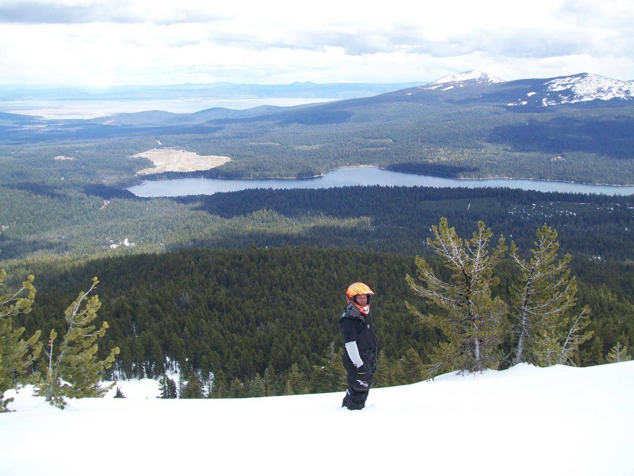 Lake of the Woods and the Great Meadow from the top of Brown Mt.