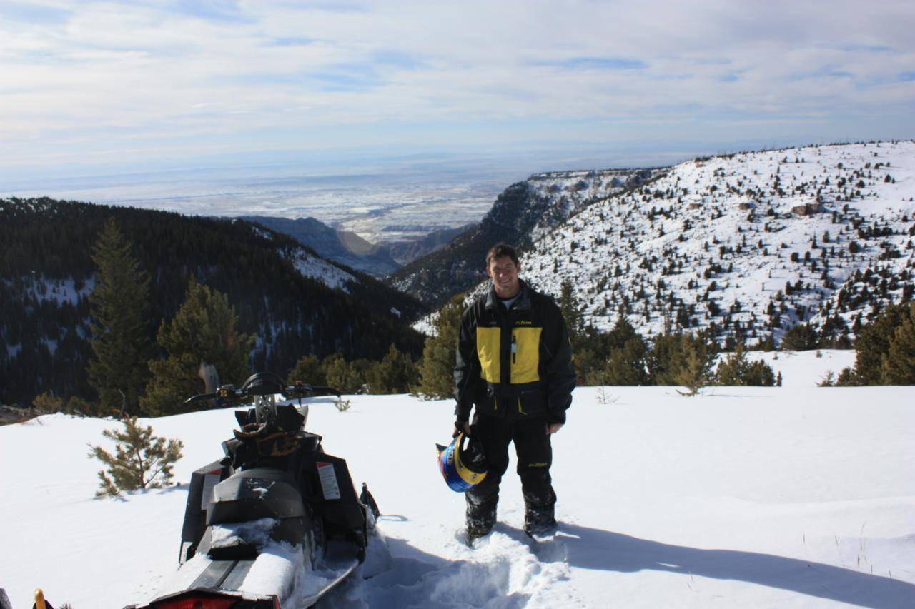 Looking down shell canyon