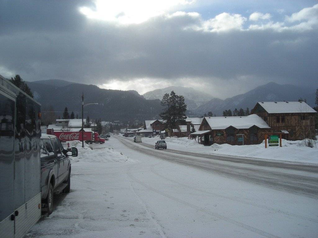 Looking Down-Town Grand Lake.