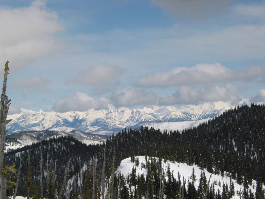 looking into glacier