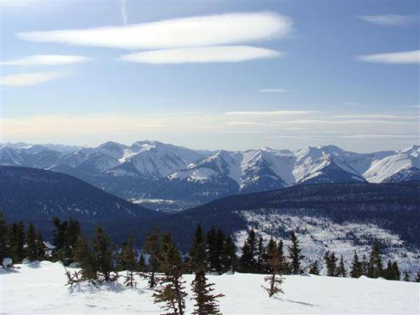 Looking south east, Hart Range