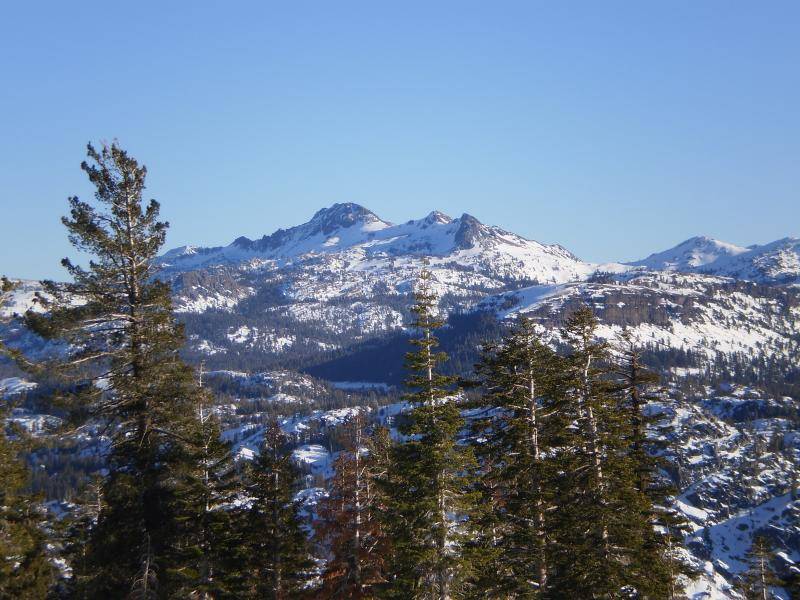 looking south out of Daves cabin