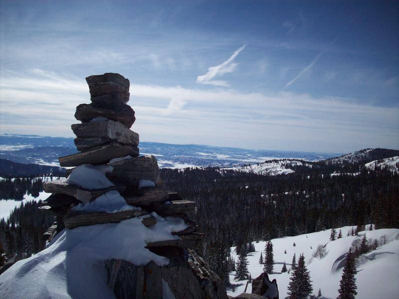 Looking towards the Flat Tops from Rabbit Ears Pass