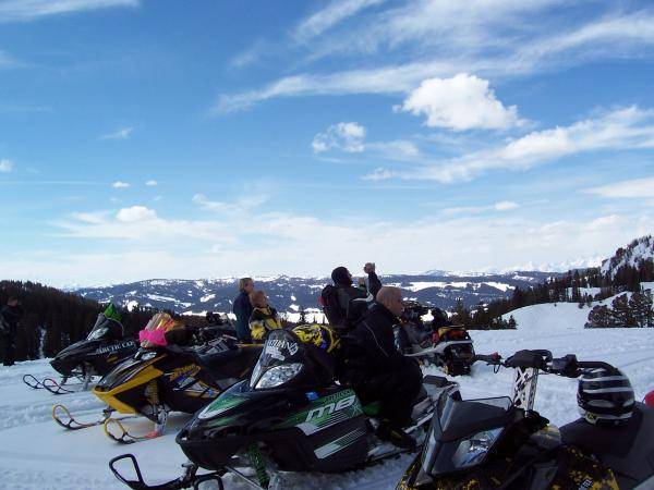 looking towards the Tetons