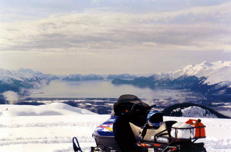 Lost Lake over Seward, Alaska