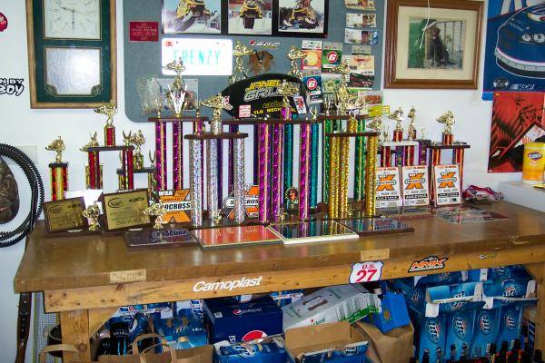 Lots of race hardware...Lots of LITE