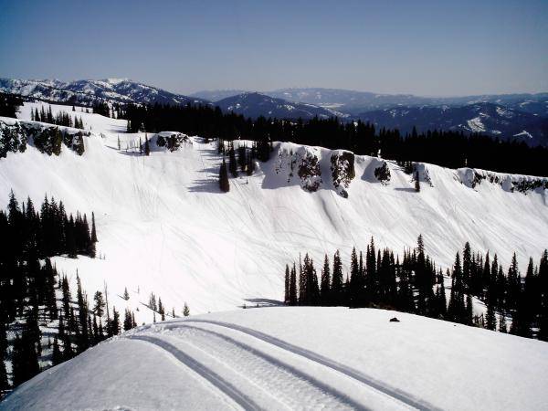 McCall area playground from the drop off the other side!