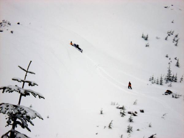 McLaughlin Ridge, Vancouver Island
A stuck Polaris? Who'd a thunk